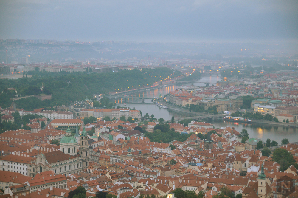 Prague view Text